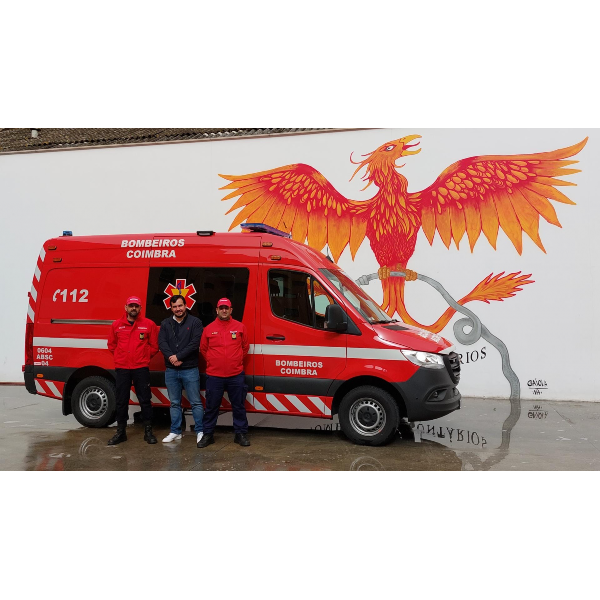 Bombeiros Voluntários na Volta ao Alentejo